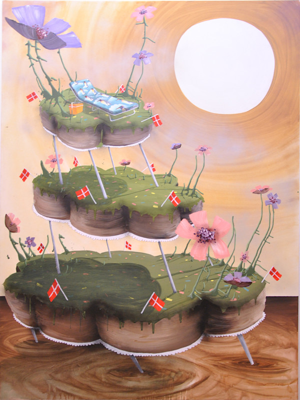 Island on the top of by Krista Rosenkilde