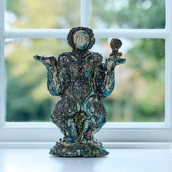 Kvinde som mangler noget by Bjørn Nørgaard