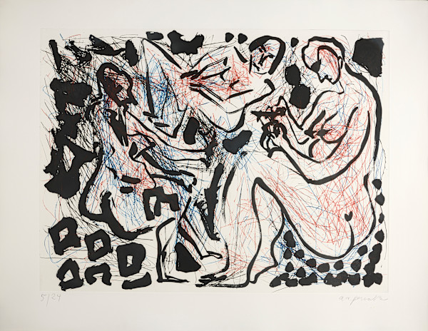 Uden titel by A. R. Penck