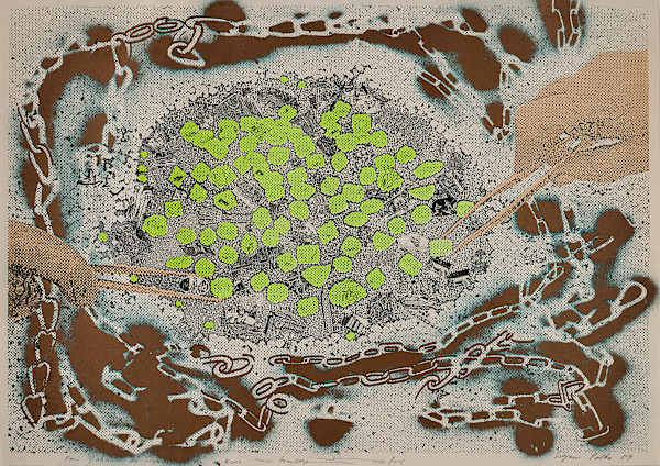 Uden titel by Sigmar Polke