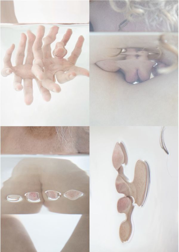 Untitled #1 - 4, from the Series "Water to air" by Julija Goyd