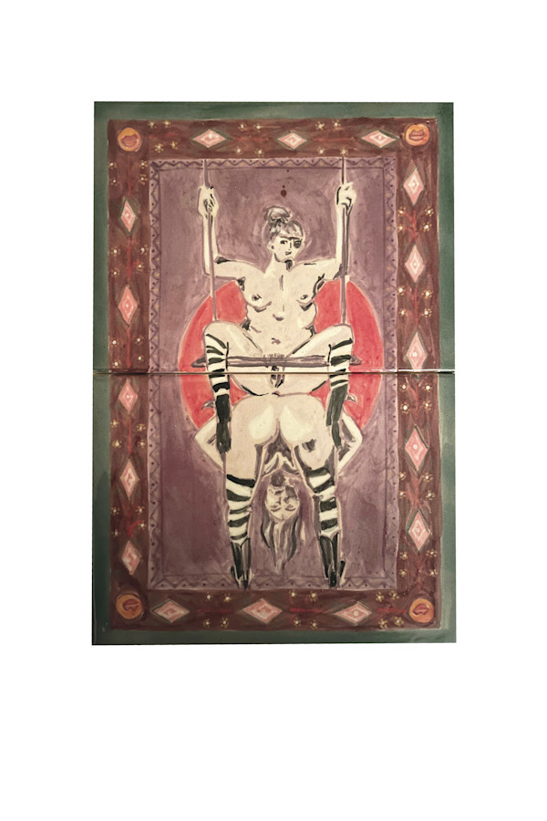 Französischer Teppich I by Paula Knaps-Loos, Image 1.