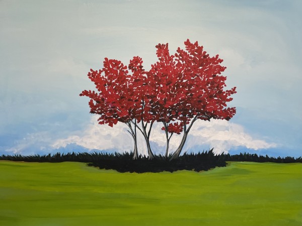 Suburban Landscape by John Chase Campbell, Image 1.