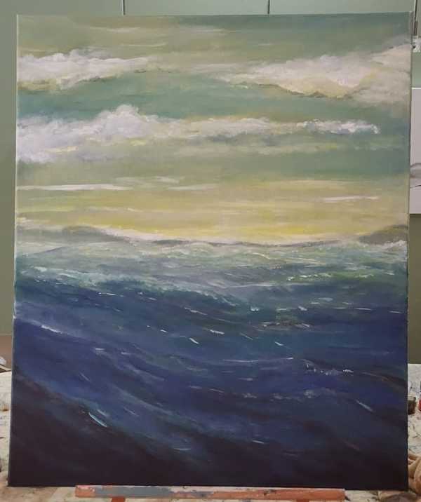 Deep Sea I by Helen Ollerenshaw