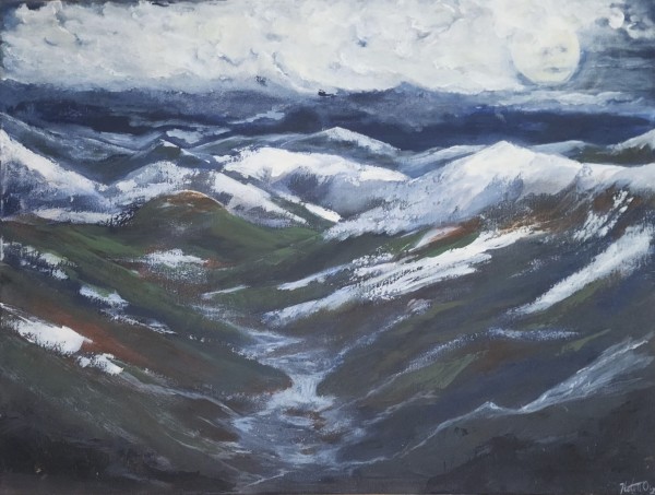 Winter Moon by Helen Ollerenshaw