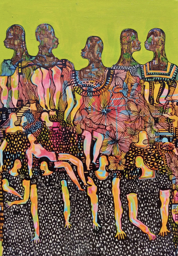 Green Tea II by Sheila Bayley
