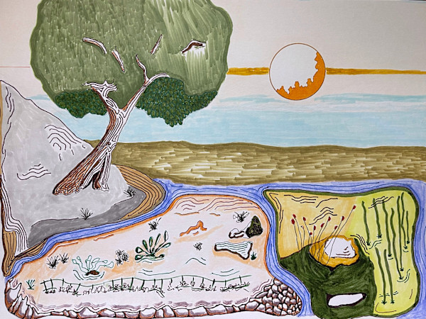 Fantasy Landscape 1 by Timothy Ray Horn