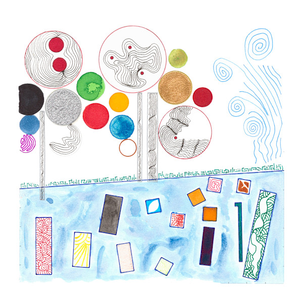 116 BUBBLE TREES by Timothy Ray Horn