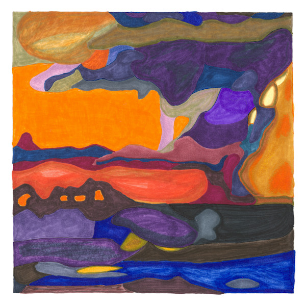 12 Abstract Landscape MCM1 by Timothy Ray Horn