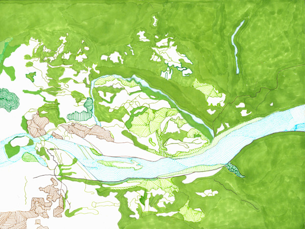133 Vancouver TOPOGRAPHY by Timothy Ray Horn