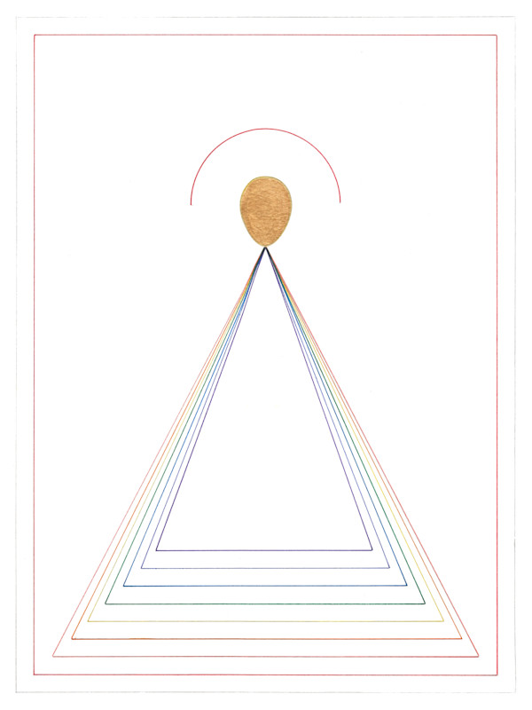 136 Madonna of the Spectrum by Timothy Ray Horn
