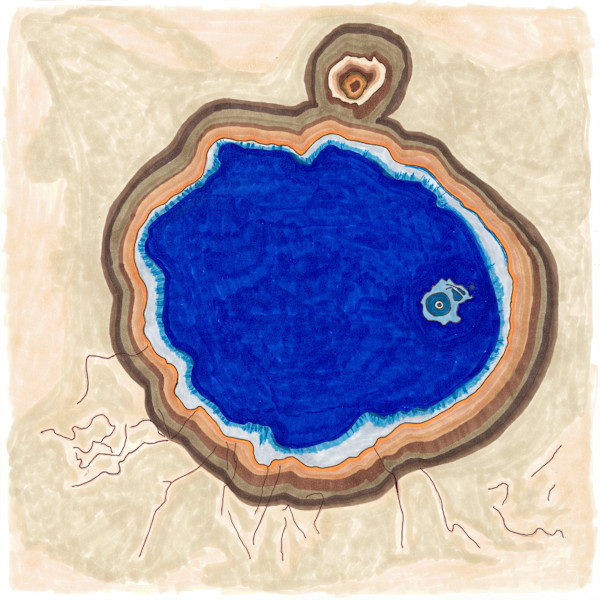 24 Crater Lake by Timothy Ray Horn