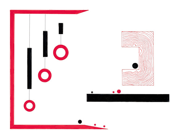 30 Geometric Abstract 2 by Timothy Ray Horn