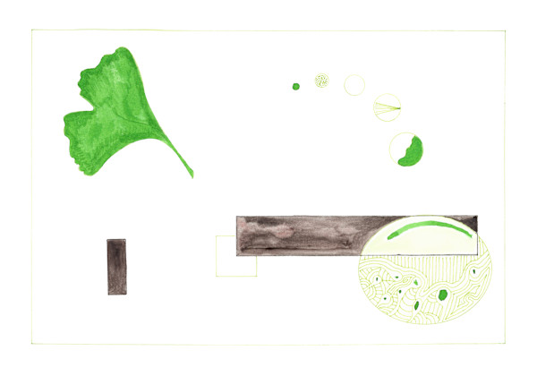 80 Abstract Green 4 by Timothy Ray Horn