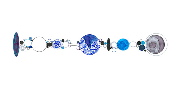 84 Orb totem by Timothy Ray Horn