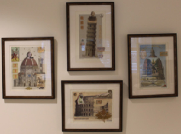 Tower of Pisa, Back Off, 2 Remember Rome, 2 Remember Florence by Jacque Parsley