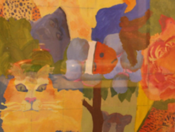 Lesson in Collage Painting by Emily Pitt