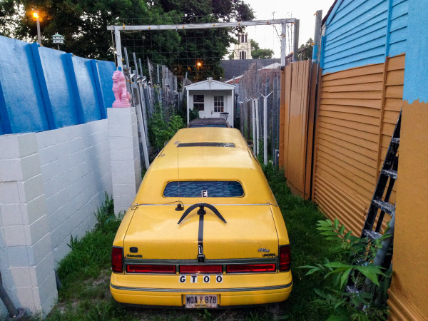 Yellow Limo at Graceland Too - Marshall County, Mississippi by Will Jacks