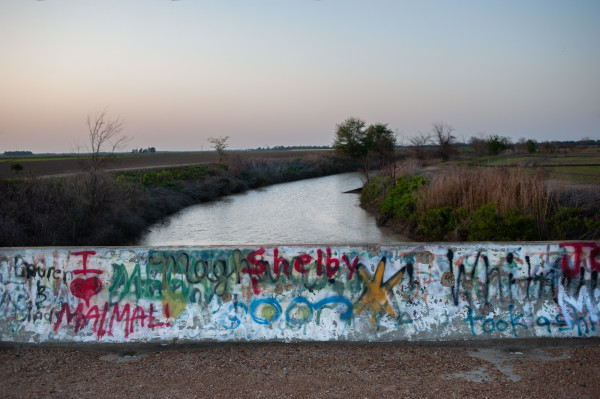 Marks on a Bridge - Sunflower County, Mississippi by Will Jacks