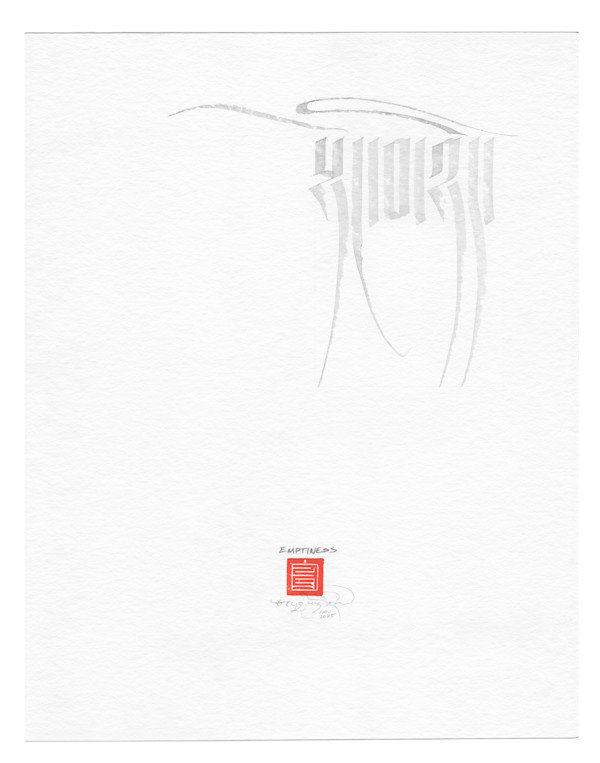 Emptiness  #1 - Script Study by Townsend Studio | Luke B Townsend