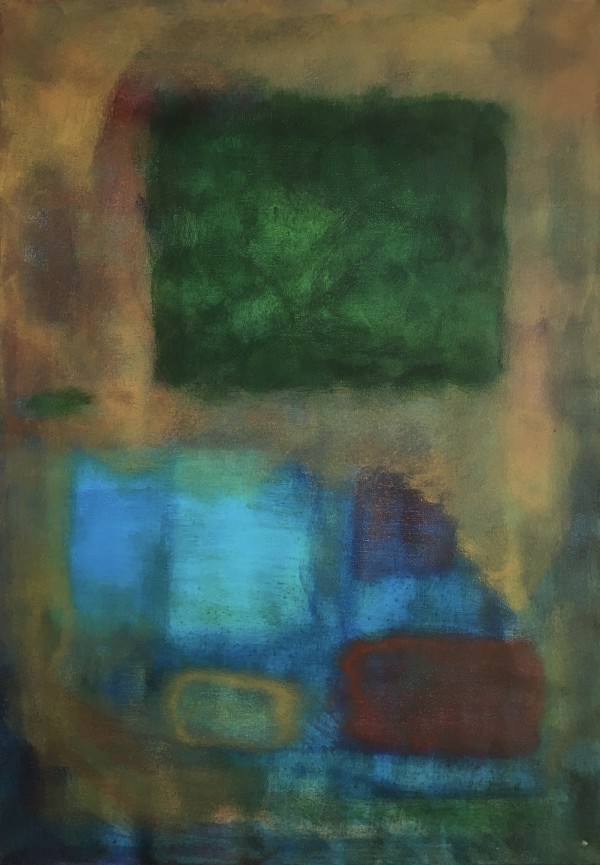 untitled (green square) by Martine van Bijlert