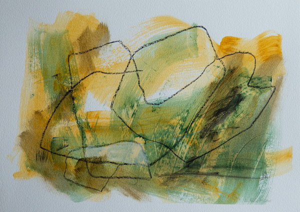 untitled (yellow 2 of 3) by Martine van Bijlert