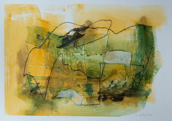 untitled (yellow 3 of 3) by Martine van Bijlert