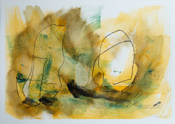 untitled (yellow 1 of 3) by Martine van Bijlert