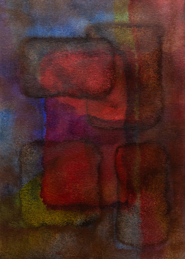 untitled (red squares) by Martine van Bijlert