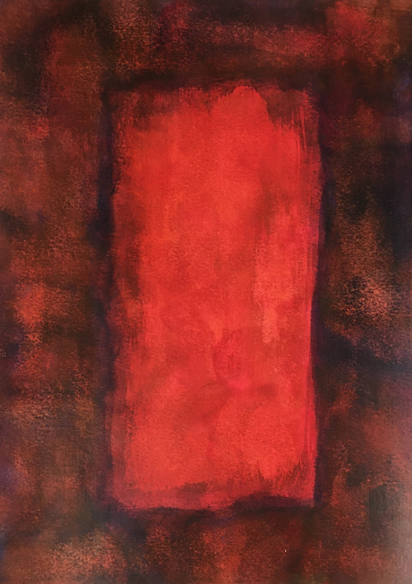 untitled (red) by Martine van Bijlert