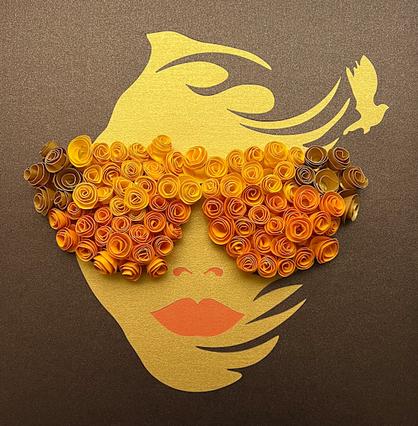 In Bloom (gold) by Jessey Jansen