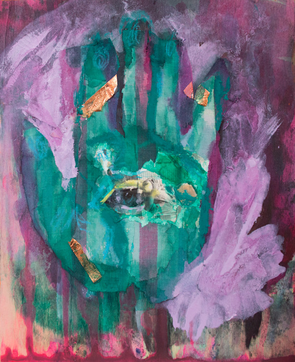 Hamsa 2 by Hilary Greenstein