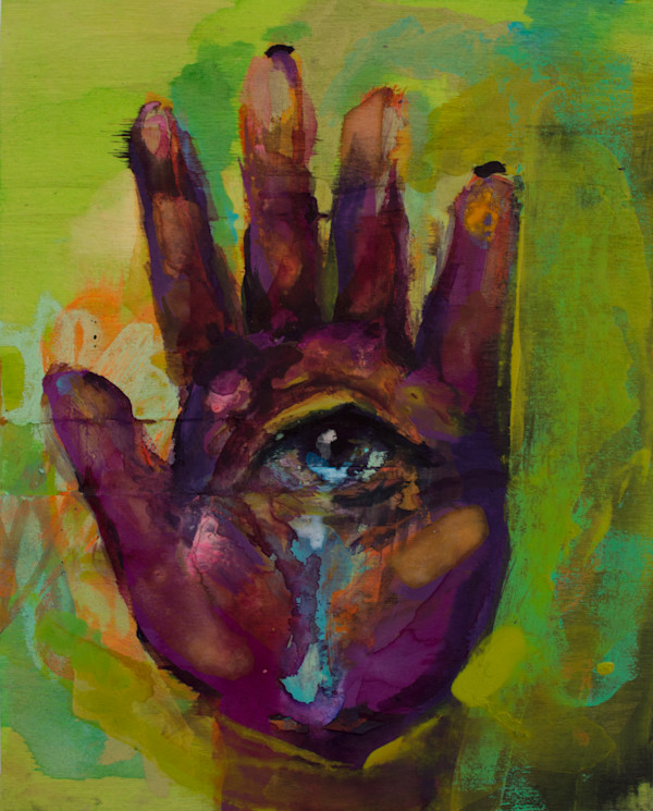 Hamsa 3 by Hilary Greenstein