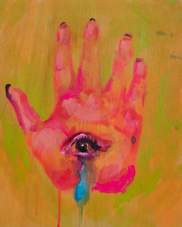 Hamsa 5 by Hilary Greenstein