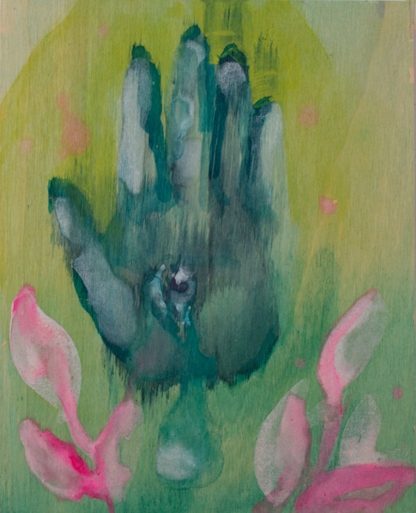 Hamsa 6 by Hilary Greenstein