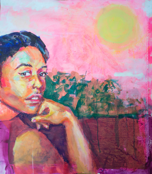 Landscape Disappearing Over Your Shoulder by Hilary Greenstein