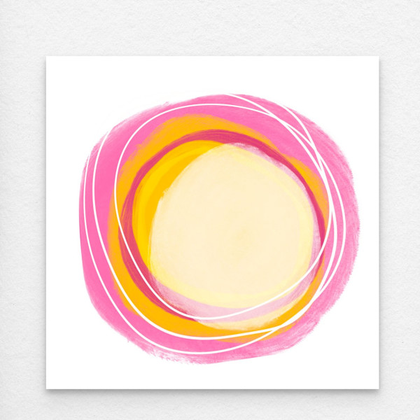 Pink Radiance, Fine Art Print, Framed by Elizabeth Paris