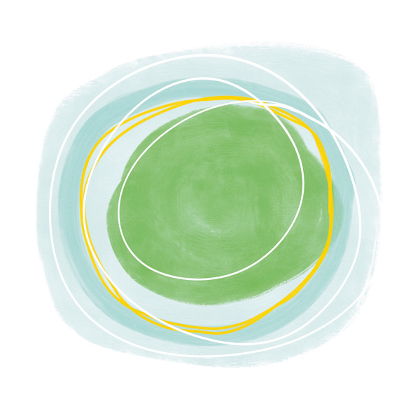 Misty Morning Print by Elizabeth Paris