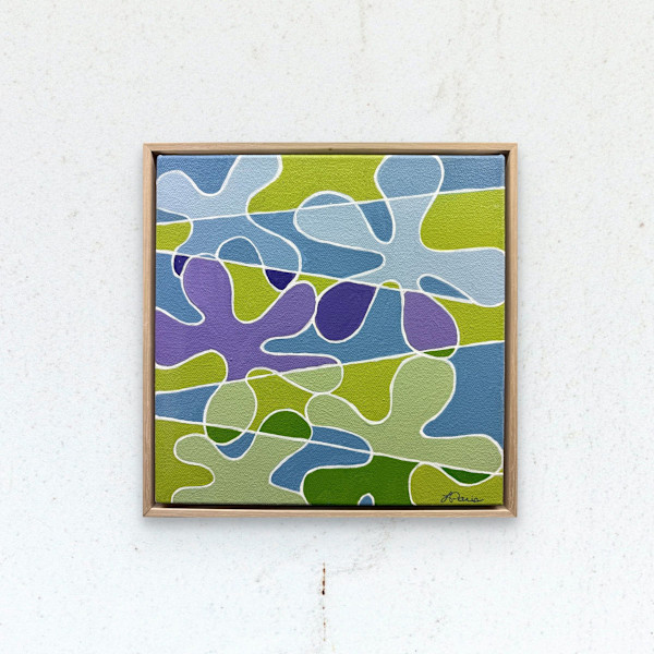 Haze In The Morning Light, Framed by Elizabeth Paris