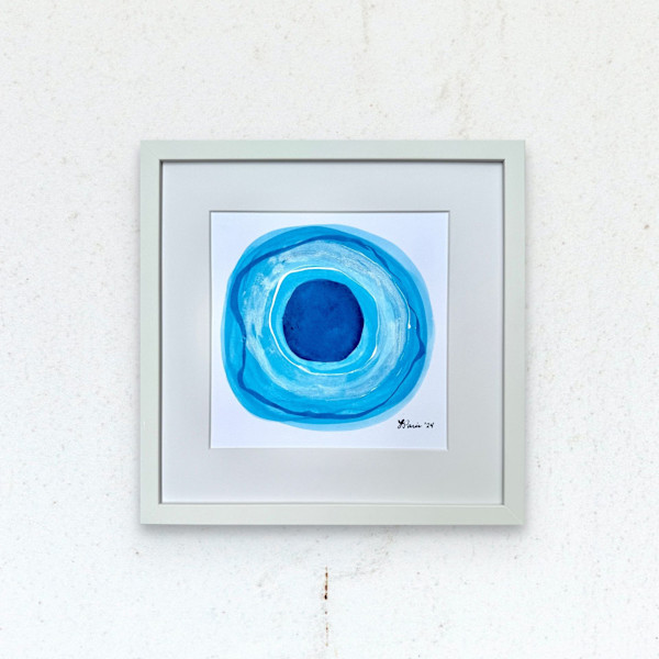 Ripples, Framed by Elizabeth Paris