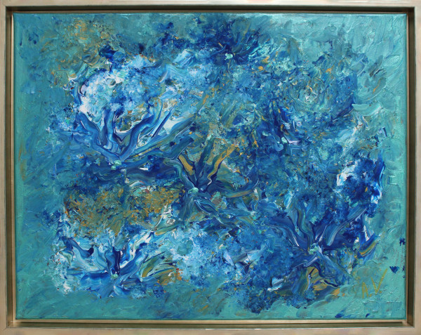 The deep blue by Annabelle Volpi