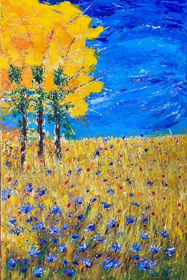 Une promenade en été by Annabelle Volpi