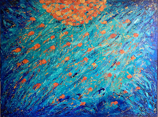 Underwater dance / In to the light by Annabelle Volpi
