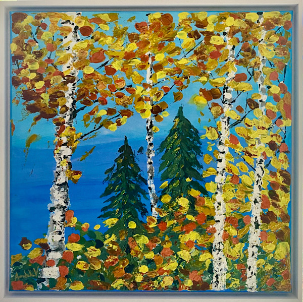 Sunny leaves by Annabelle Volpi