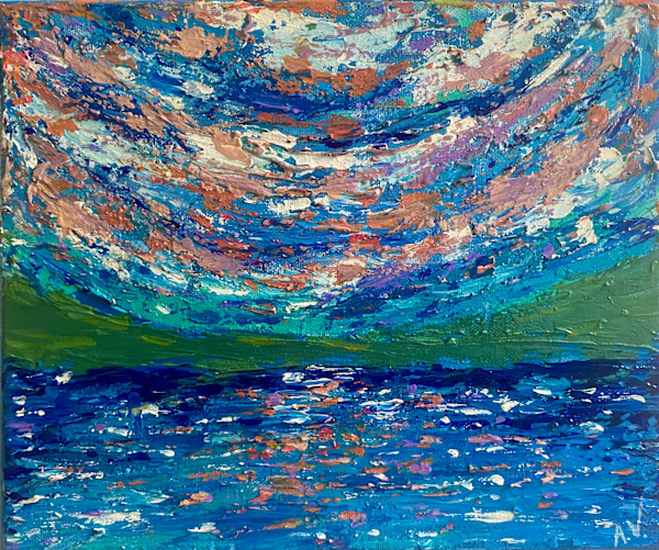 The lake by Annabelle Volpi