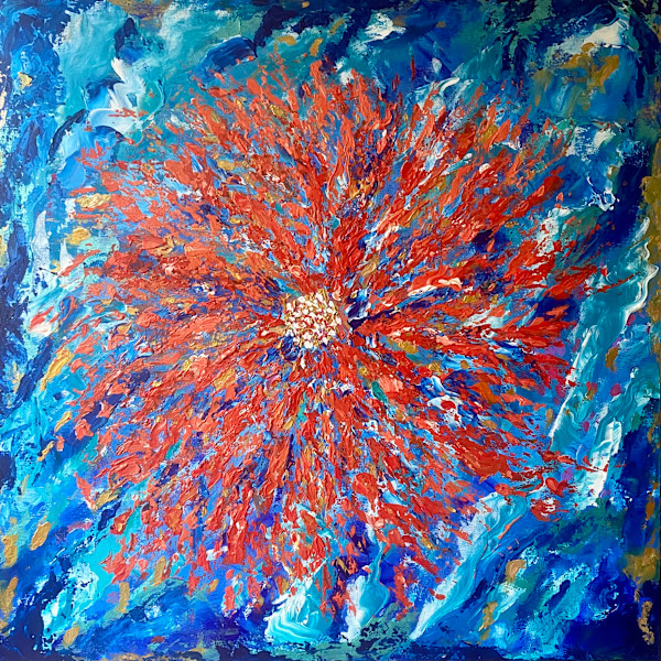 Coral bloom by Annabelle Volpi