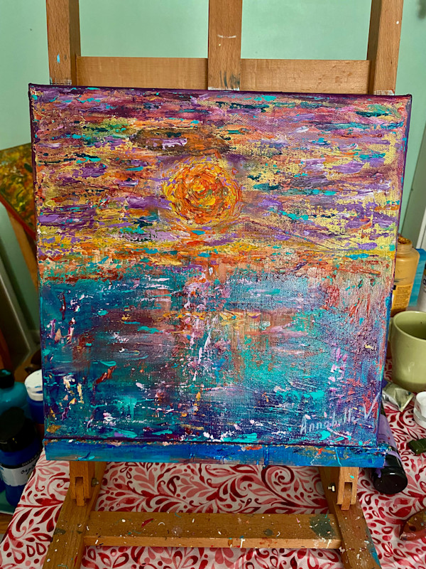 Reflections in purple by Annabelle Volpi, Image 1.
