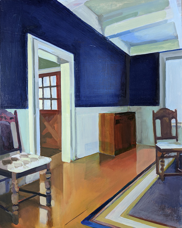Dining Room in Winter (Left) by Amanda Hanlon