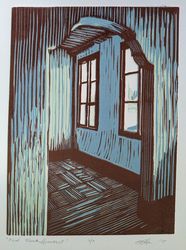 First Floor Apartment (Blue / Red), edition image.