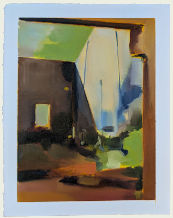 Power House in Fall by Amanda Hanlon